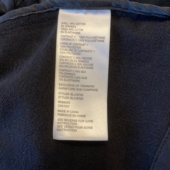 NWT Blanc Noir women’s Drape Front Jacket - Picture 10 of 10